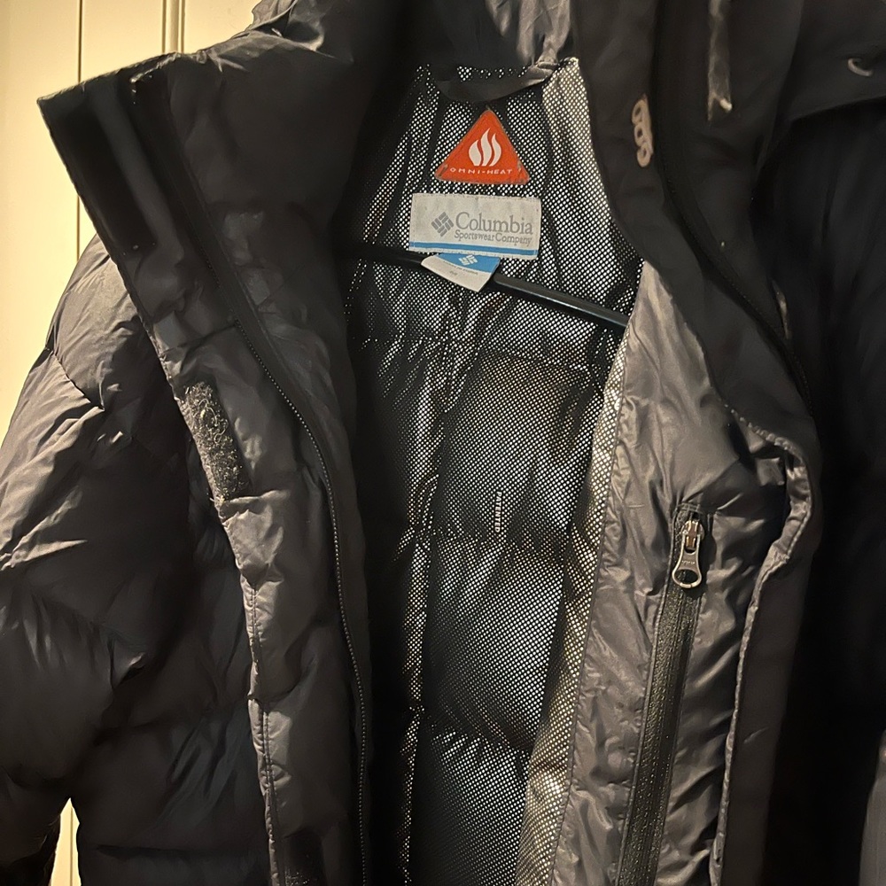 Columbia Knee Length Puffer Jacket